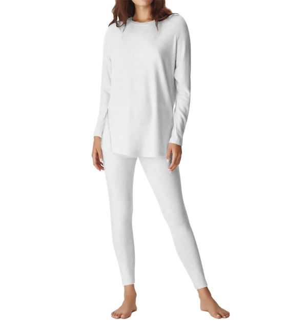 女长袖套装LTWJ20891 - 磨毛牛奶丝-210g/S